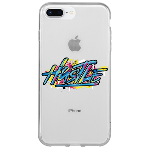 Apple iPhone 7 Plus Hustle Transparent Silicone TPU Θήκη