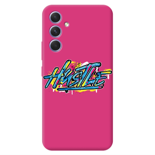 Samsung A54 No pain Fuchsia Colored Silicone TPU Θήκη