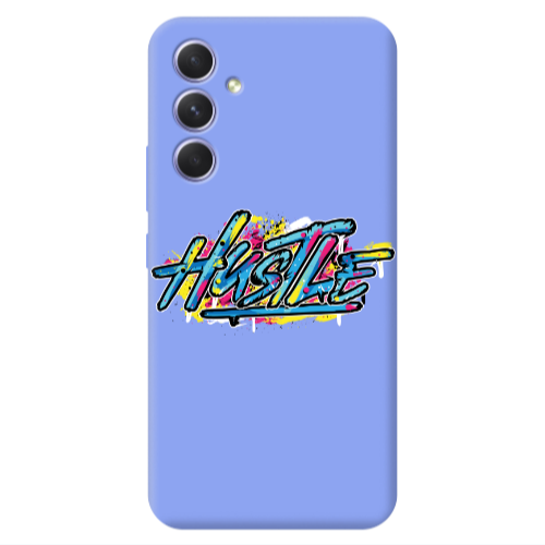 Samsung A54 No pain Light Purple Colored Silicone TPU Θήκη