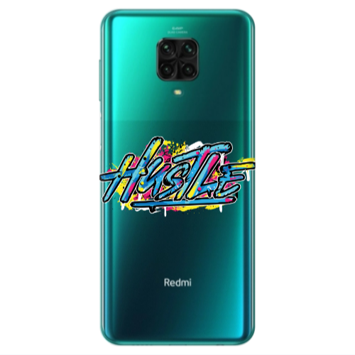 Xiaomi Redmi Note 9S Hustle Transparent Silicone TPU Θήκη