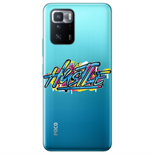 Xiaomi Poco X3 GT Hustle Transparent Silicone TPU Θήκη