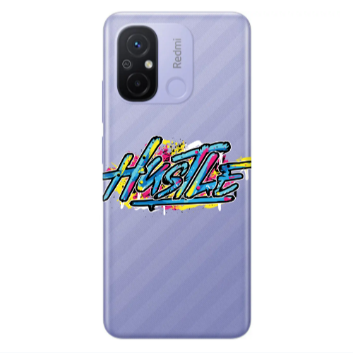 Xiaomi Redmi 12C Hustle Transparent Silicone TPU Θήκη