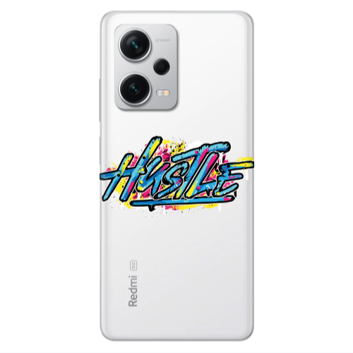Xiaomi Redmi Note 12 5G Hustle Transparent Silicone TPU Θήκη