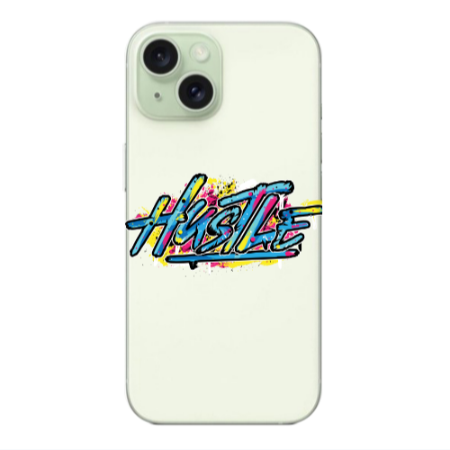 Apple iPhone 15 Hustle Transparent Silicone TPU Θήκη