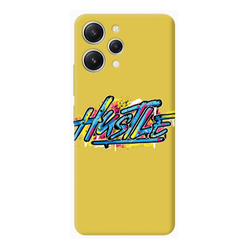 Xiaomi Redmi 12 No pain Yellow Colored Silicone TPU Θήκη