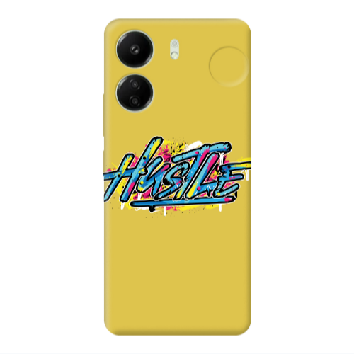 Xiaomi Redmi 13C No pain Yellow Colored Silicone TPU Θήκη