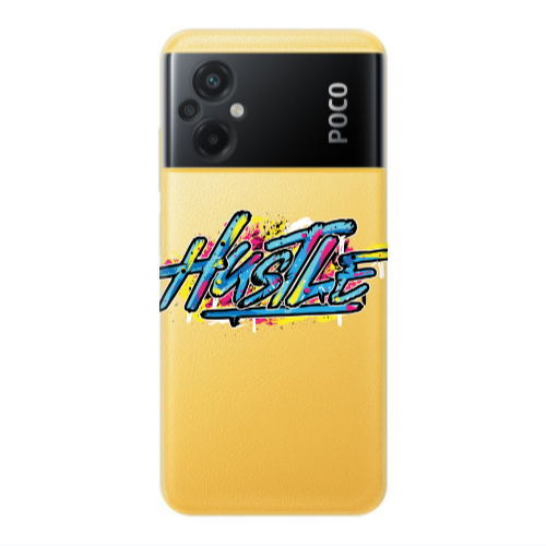 Xiaomi Poco M5 Hustle Transparent Silicone TPU Θήκη