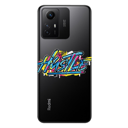 Xiaomi Redmi Note 12s Hustle Transparent Silicone TPU Θήκη
