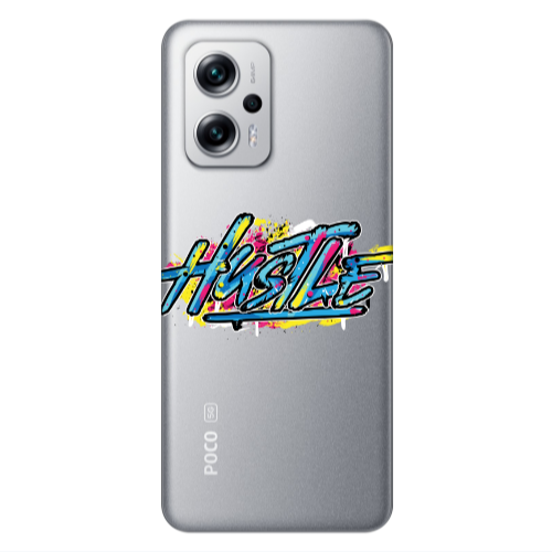 Xiaomi Poco X4 GT Hustle Transparent Silicone TPU Θήκη