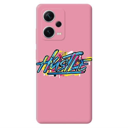 Xiaomi Poco X5 No pain Pink Colored Silicone TPU Θήκη