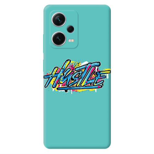 Xiaomi Poco X5 No pain Turquoise Colored Silicone TPU Θήκη