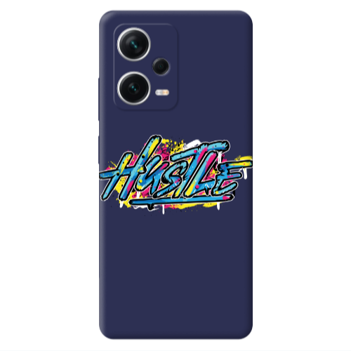 Xiaomi Poco X5 No pain Dark blue Colored Silicone TPU Θήκη