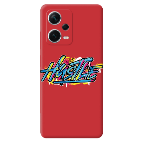Xiaomi Poco X5 No pain Red Colored Silicone TPU Θήκη