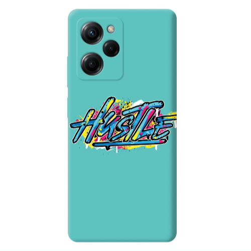 Xiaomi Poco X5 Pro No pain Turquoise Colored Silicone TPU Θήκη
