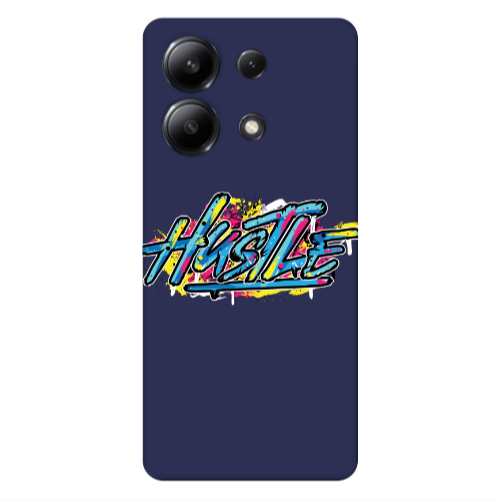 Xiaomi Redmi Note 13 4G No pain Dark blue Colored Silicone TPU Θήκη