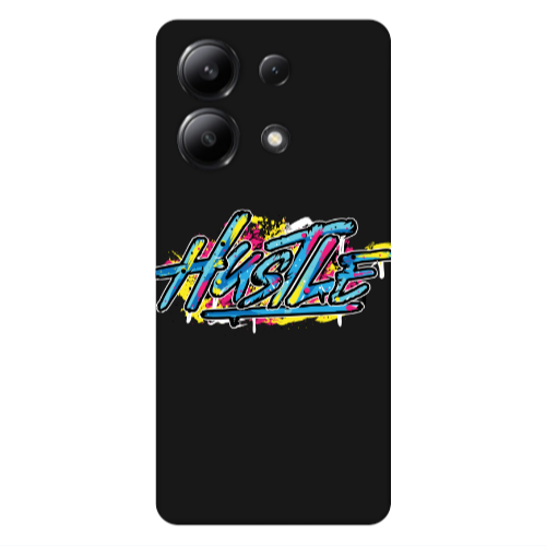 Xiaomi Redmi Note 13 4G No pain Black Colored Silicone TPU Θήκη