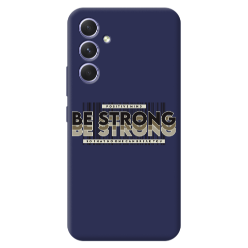 Samsung A56 Positivemind Dark blue Colored Silicone TPU Θήκη