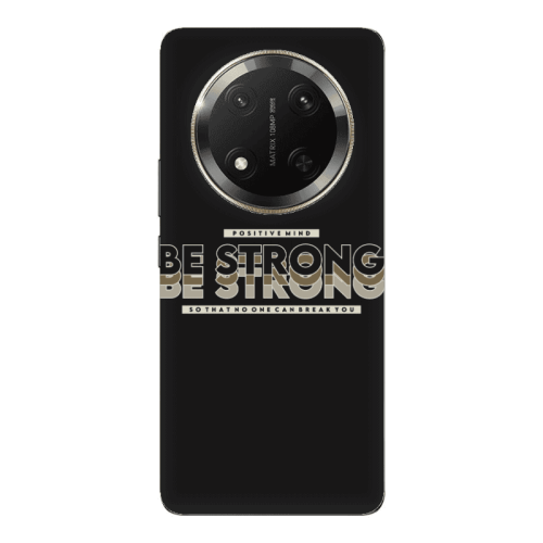 Honor Magic 7 Lite Positivemind Black Colored Silicone TPU Θήκη