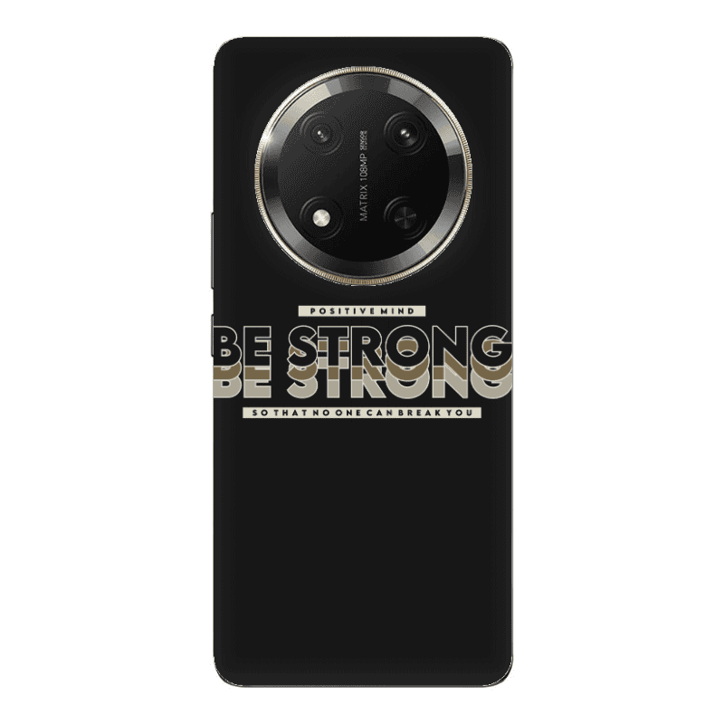 Honor Magic 7 Lite Positivemind Black Colored Silicone TPU Θήκη