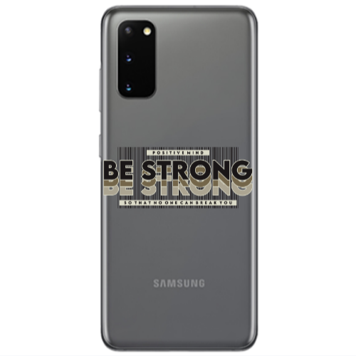 Samsung S20 Positivemind Transparent Silicone TPU Θήκη