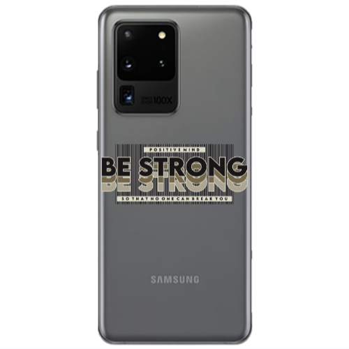 Samsung S20 Ultra Positivemind Transparent Silicone TPU Θήκη