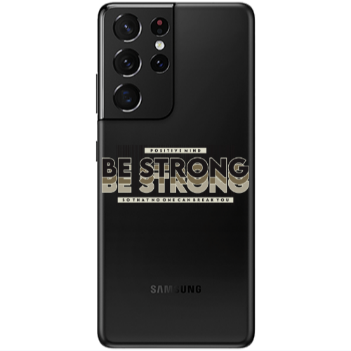 Samsung S21 Ultra Positivemind Transparent Silicone TPU Θήκη