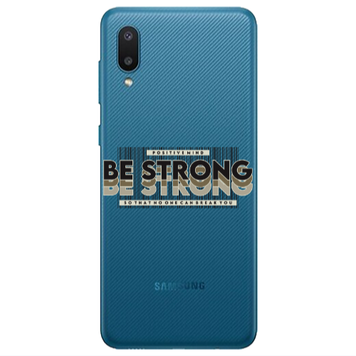 Samsung A02 Positivemind Transparent Silicone TPU Θήκη