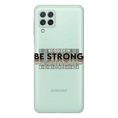 Samsung A22 4G Positivemind Transparent Silicone TPU Θήκη
