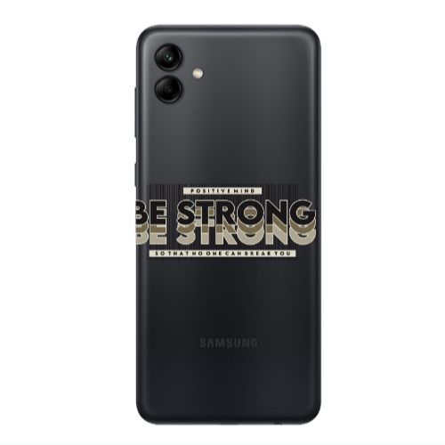 Samsung A04 Positivemind Transparent Silicone TPU Θήκη
