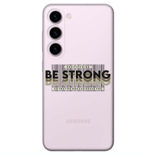 Samsung S23 Positivemind Transparent Silicone TPU Θήκη