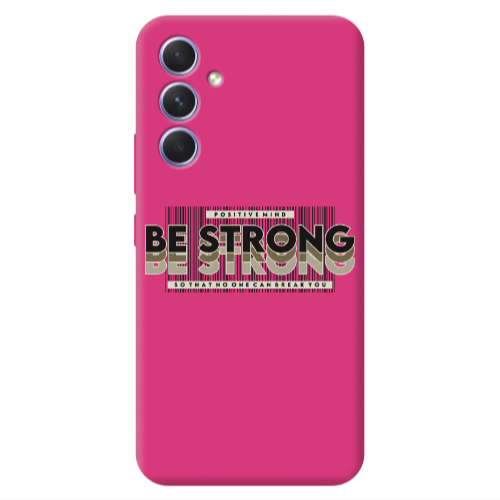 Samsung A54 Positivemind Fuchsia Colored Silicone TPU Θήκη