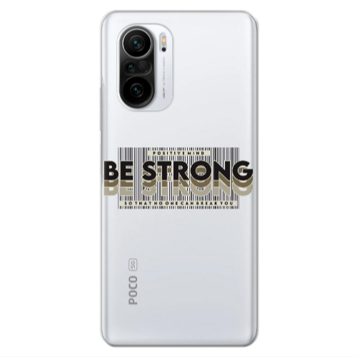 Xiaomi Poco F3 Positivemind Transparent Silicone TPU Θήκη