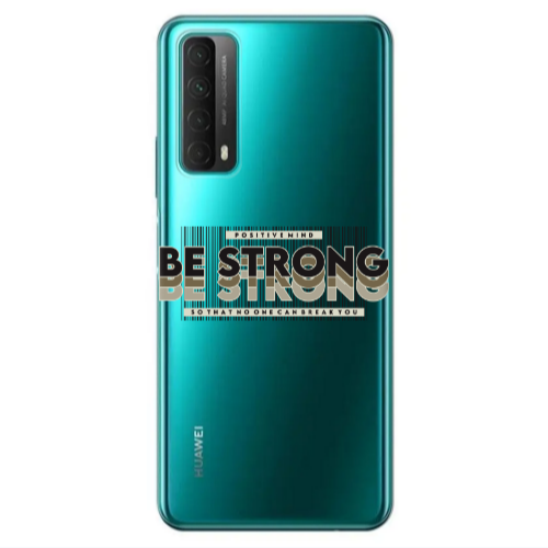 Huawei P Smart 2021 Positivemind Transparent Silicone TPU Θήκη