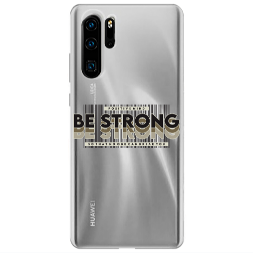 Huawei P30 Pro Positivemind Transparent Silicone TPU Θήκη