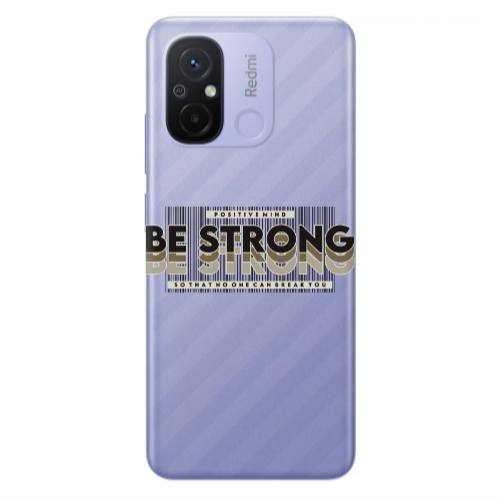 Xiaomi Redmi 12C Positivemind Transparent Silicone TPU Θήκη