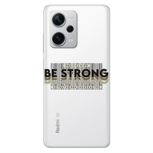 Xiaomi Redmi Note 12 5G Positivemind Transparent Silicone TPU Θήκη