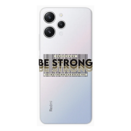 Xiaomi Redmi 12 Positivemind Transparent Silicone TPU Θήκη