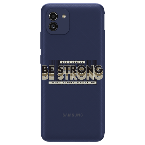 Samsung A03 Positivemind Transparent Silicone TPU Θήκη