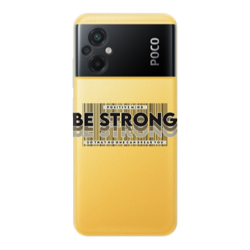 Xiaomi Poco M5 Positivemind Transparent Silicone TPU Θήκη