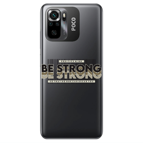Xiaomi Poco M5 s Positivemind Transparent Silicone TPU Θήκη