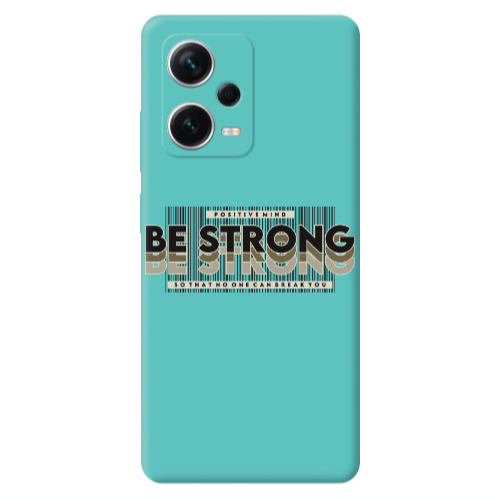 Xiaomi Poco X5 Positivemind Turquoise Colored Silicone TPU Θήκη