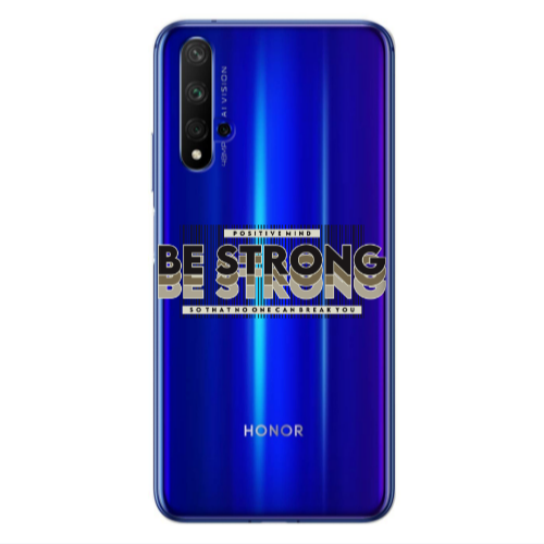 Huawei Nova 5 T Positivemind Transparent Silicone TPU Θήκη