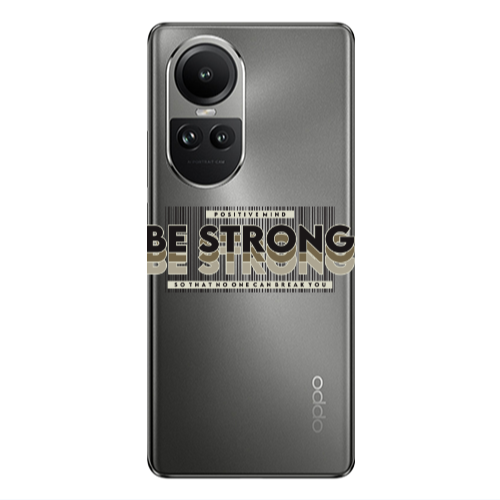 Oppo Reno10 5G Positivemind Transparent Silicone TPU Θήκη