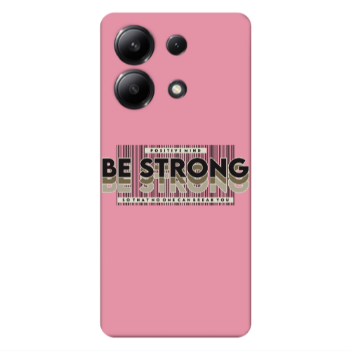 Xiaomi Redmi Note 13 4G Positivemind Pink Colored Silicone TPU Θήκη