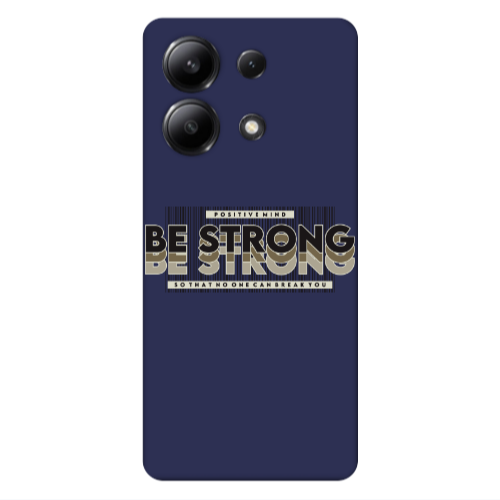 Xiaomi Redmi Note 13 4G Positivemind Dark blue Colored Silicone TPU Θήκη