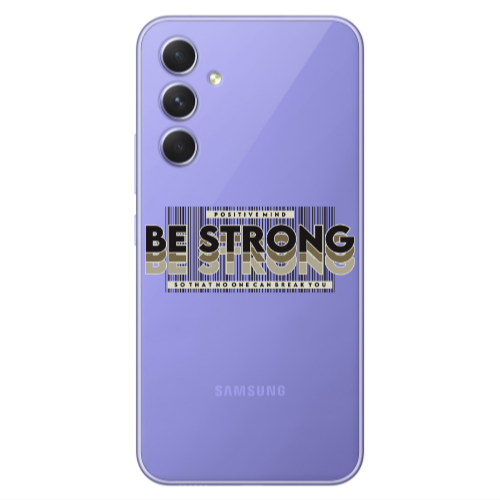 Samsung A55 Positivemind Transparent Silicone TPU Θήκη