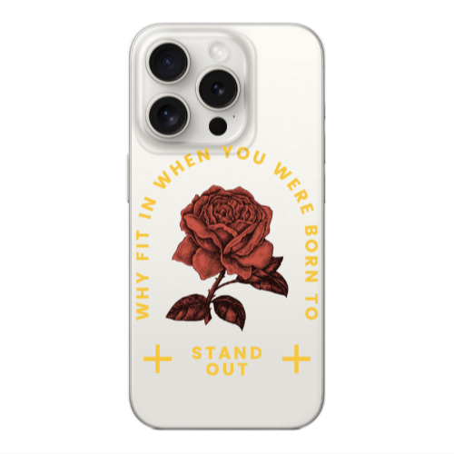 Apple Iphone 16 Pro Stand out Transparent Silicone TPU Θήκη