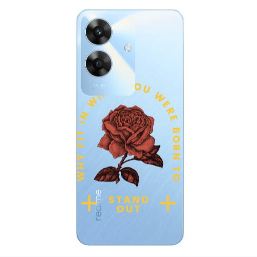 Realme Note 60 Stand out Transparent Silicone TPU Θήκη