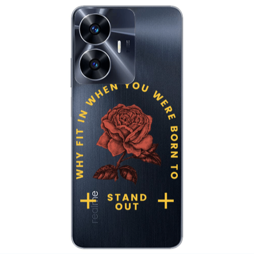 Realme Note 50 Stand out Transparent Silicone TPU Θήκη
