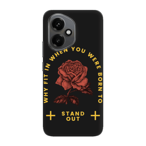 Honor Magic 400 Stand out Black Colored Silicone TPU Θήκη